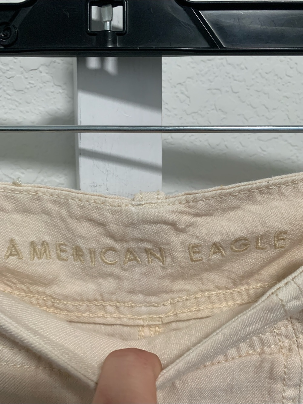 American Eagle Outfitters Cream Chino Pants - Picture 2 of 10